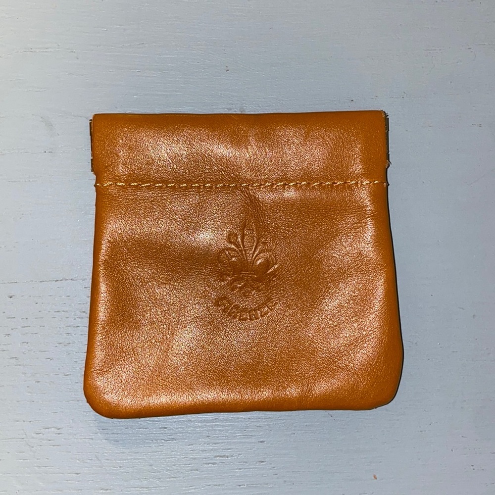 Italian Leather Chain Purse
